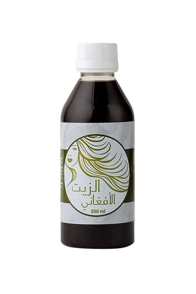 OIL Brand زيت الشعر الأفغاني الأسود 200 مل