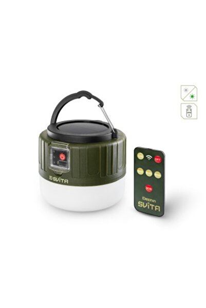 DELPHİN Lampă de camping cu telecomandă SVITA, 4W, 3600 mAh, 3.7 V, 180 lm