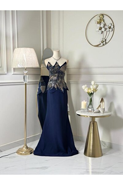 vanus fashion 7321-Long Evening Dress
