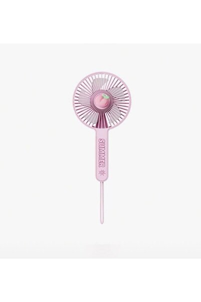 Reytek YS-2283 Avuç İçi Taşınabilir Şarjlı Vantilatör Mini El Fanı pembe