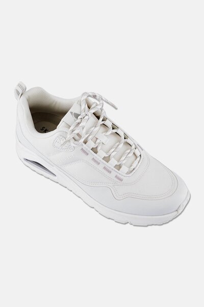 SKECHERS Men Uno Maverick Flooded Lace Up Outdoor Shoes, White