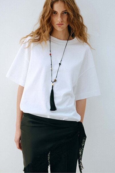H&M Beaded cord necklace