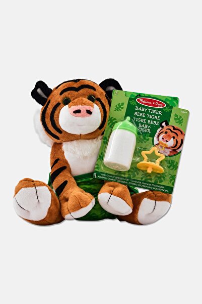 Melissa and Doug دمية نمر صغير محشوة ناعمة الملمس