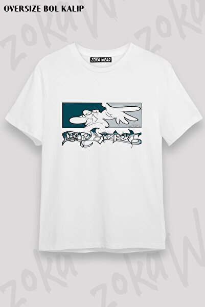 ZOKAWEAR Μπλουζάκι Unisex Loose Fit με στάμπα Limp Bizkit v11