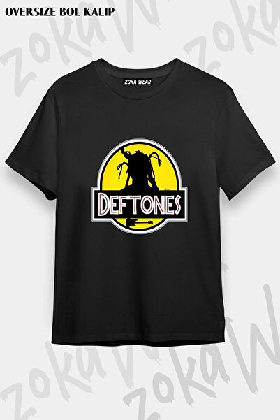 ZOKAWEAR Μπλουζάκι Unisex Loose Fit Deftones v7 με στάμπα
