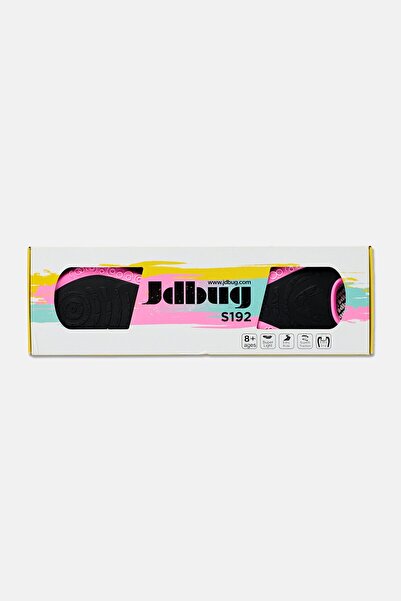 JD Bug لوح تزلج كبير للأطفال للركوب على الشوارع، لوح تزلج مزدوج الطبقات، وردي...