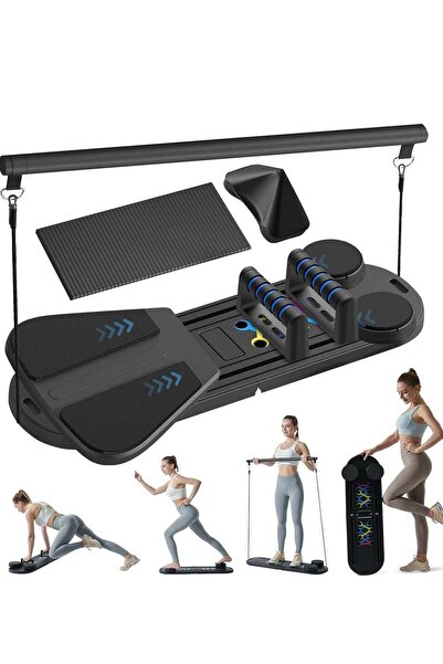 Arabest 15-in-1 Pilates Board,Multifunctional Abdominal Reformer Set,Portable...