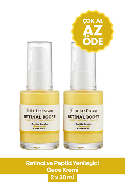 The Best's Care Retinal Peptide Skin Renewing Anti-Aging Night Care Cream 30m...