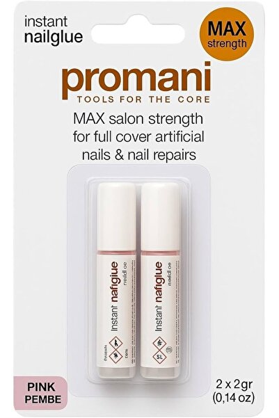 Promani Pembe Takma Tırnak Yapıştırıcısı 2x2 gr