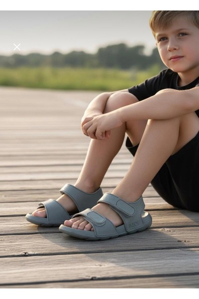 IGOR bios mc unisex çocuk sandalet spanish , kaymaz taban