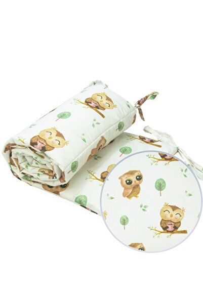 Kersten Protectie laterala pentru patut copii Kerstin Cute Owls 180 x 30 cm, ...