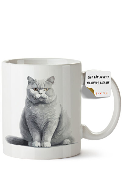 ET ERTAPASSAGE original creative designs Cat Design Printed Porcelain Mug (Do...
