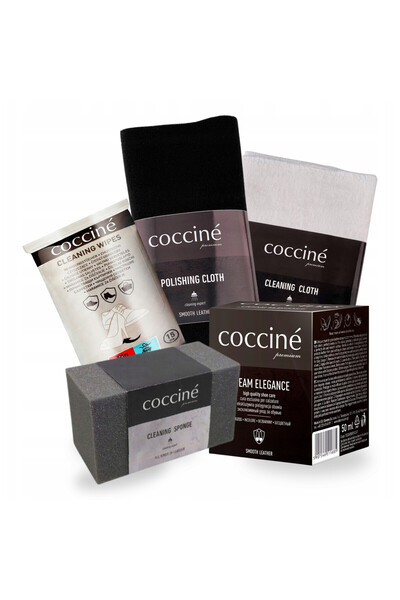 Coccine Kit de renovare si curatare a incaltamintei din piele, Coccine, 5 in ...