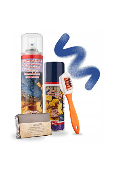 Palc Kit de renovare, varf, bleumarin, 400 ml, spray pentru piele intoarsa si...