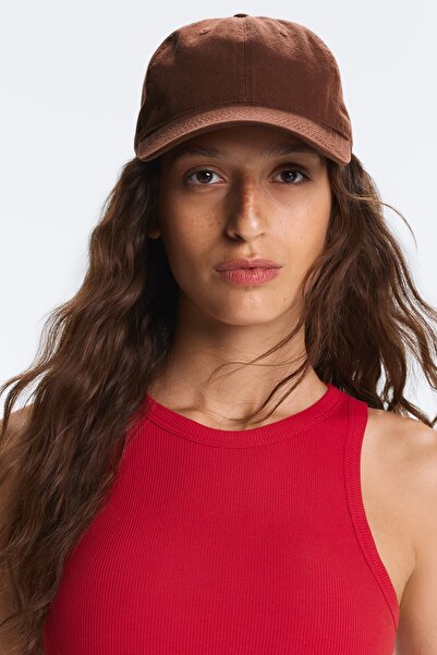 100% cotton hat with washing effect