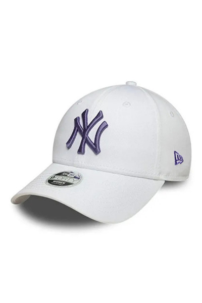 NEW ERA قبعة نسائية بيضاء من Wmns League Ess 9Forty Neyyan Whidsg