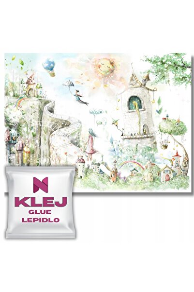 Naklejkomania Tapet modern pentru copii Țara magică a basmului 260x390