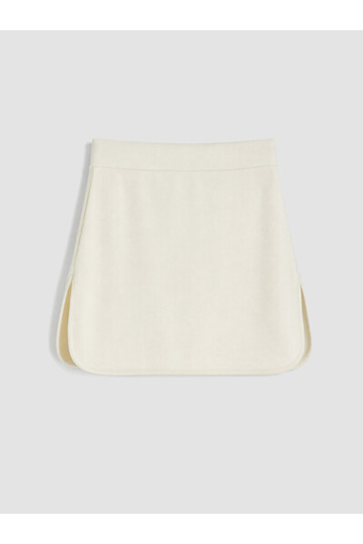 LC Waikiki Rmz Gi̇yi̇m Farkiyla Waist Drawstring Sports Shorts Skirt