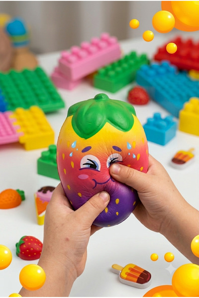 TOYFEST Çilek Köpük Oyuncak