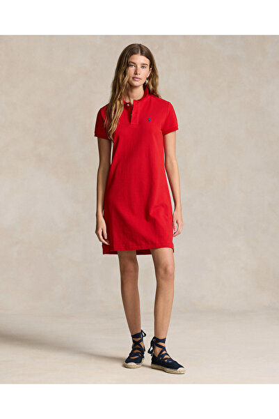 Ralph Lauren Black Label Pony Embroidered Mesh Polo Dress