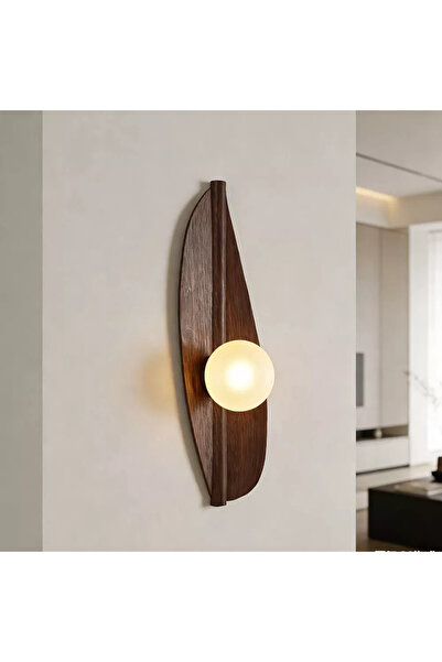 HAMER Wooden Wall Sconce with Triple Led Lighting - 7W