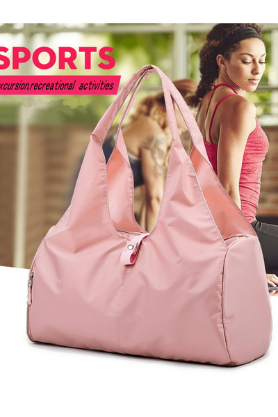 Take Two By Styli Pink Sports Gym Bag