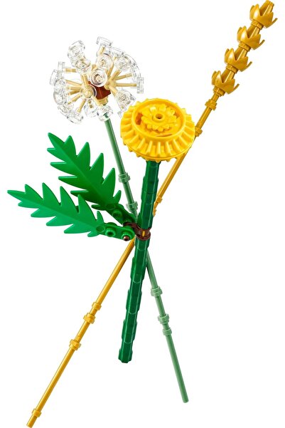 LEGO Botanicals Field Flowers Building Kit 30701 Building Blocks Toys for 9+ ...