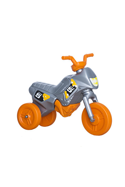 Enduro Bicicletă de echilibru pentru copii, mini motocicletă gri-portocaliu, ...