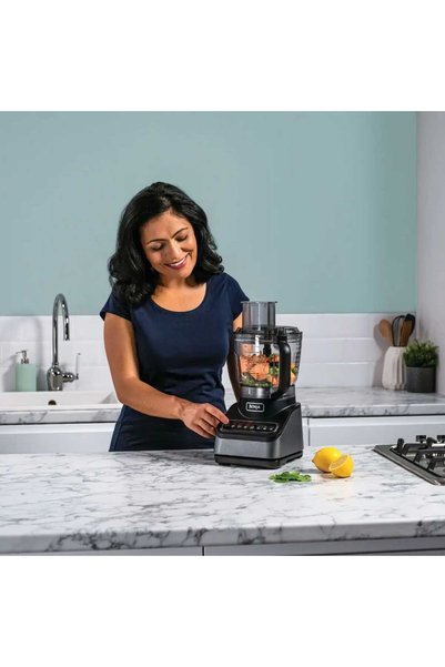 NINJA 2.1L Food Processor, 850W, Grey, BN650ME