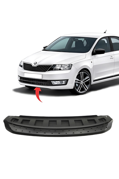 gkl Skoda Rapid 2013-2022 Ön Tampon Spoyleri 5JA807611