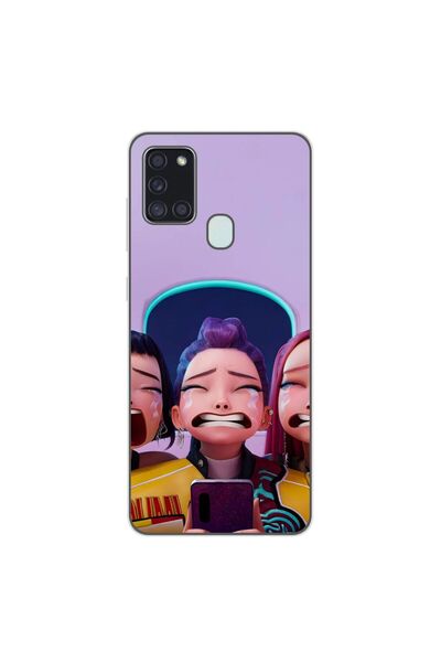 OEM Θήκη συμβατή με Samsung Galaxy A21s Σιλικόνης Gel TPU Μοντέλο KPop Demon ...