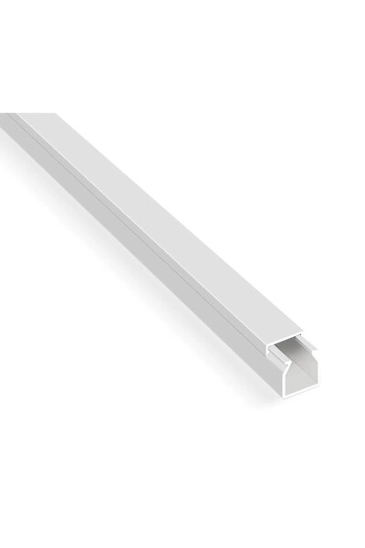 Mutlusan 25x16 Yapışkanlı Kablo Kanalı 2 Metre Kendinden Bantlı Kablo Kanalı