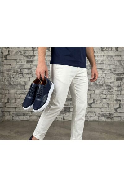 Anka Hybrid Mesh & Pebble Leather - Sportif Erkek Sneaker