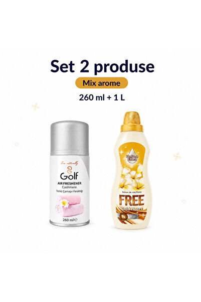 Golf Set 2 Produse Parfumate, Spray Cashmere 260 ml, FREE Gold Heart 1 L, pen...