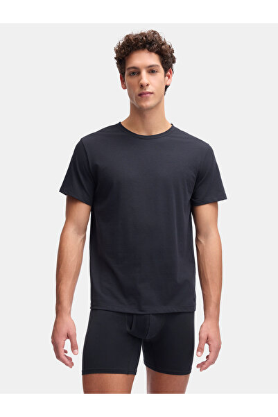 Under Armour Tricou bărbătesc M UA din bumbac parfumat, cu guler rotund - pac...