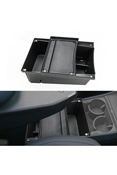 KOLOM Organizator Consola Centrala, Kia EV3 GT Line 2025-2026, Compartimentar...