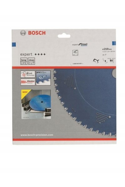 Bosch LAMĂ DE FERĂSTRĂU CU DISC EXP/STEEL 210*30*48Z 2608643057