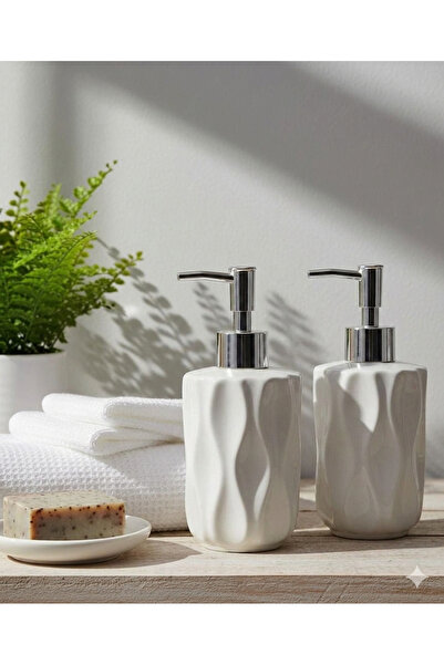 AKG 2 Porcelain Liquid Soap Dispensers