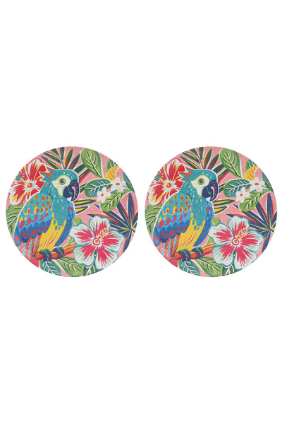 Lucky Art Tropea Melamine Dinner Plate Set 26cm (2 Pieces)