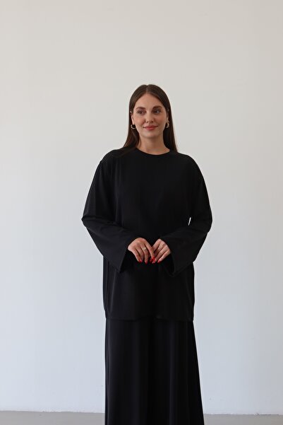 Pantolon-Etekli Takım (Taşlanmış Kumaş)