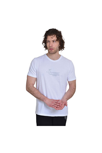 Target Tricou bărbătesc cu mânecă scurtă, jerseu simplu, model  "Basics New L...