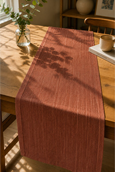 Typoniq Attitude Included Terra Premium Linen Look Tile Runner 40X140 cm