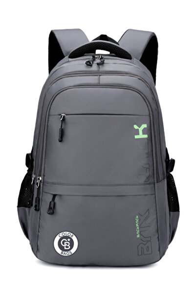 Color Bags School Bag B69 Gray