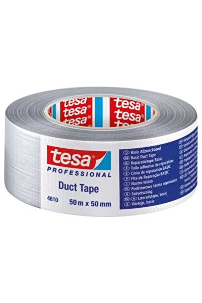 Tesa Banda Adeziva Reparare 50mm / 50m - Argintiu