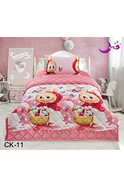 Moon Velvet Compressed Baby Bedspread-3 Pieces-Velvet Baby Comforter Set Suit...