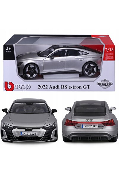 Bburago Junior AUDI RS e-tron GT 2022 1:18 Bburago 18-11050 MODEL AUTO ARGINTIU