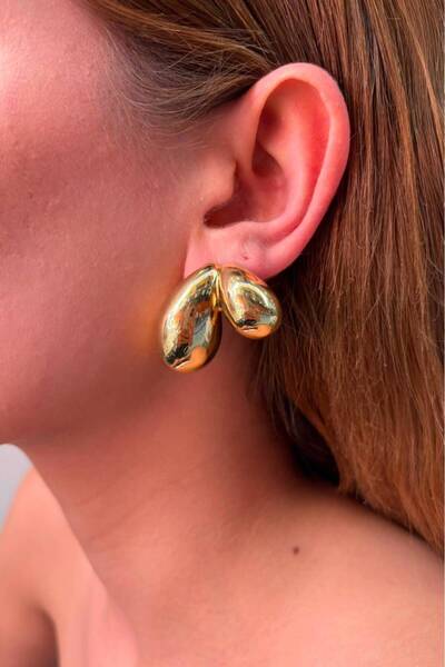 Charmist Steel drop earrings
