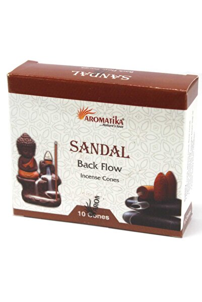 Aromatika Conuri parfumate cu reflux – Santal – | Purificare și armonie spiri...