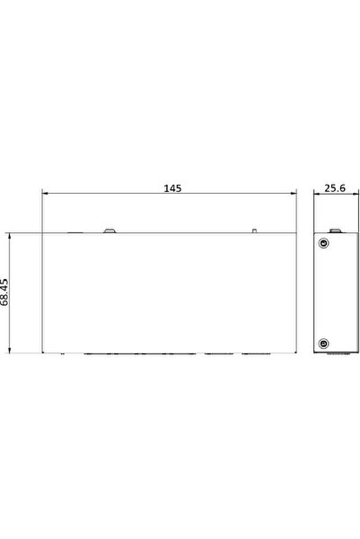 Hikvision Switch PoE Hilook model SW-06-POE cu 6 porturi
