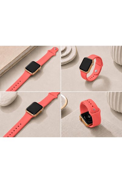 Miyole Apple Watch Compatible 4 5 6 7 8 9 10 Se 38 40 41 Compatible Silicone Band